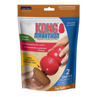 KONG Marathon 2-pk Peanut Butter Large