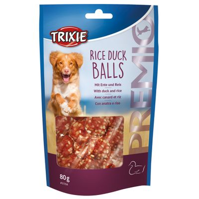 Trixie PREMIO Rice Duck Balls Foto van Trixie PREMIO Rice Duck Balls