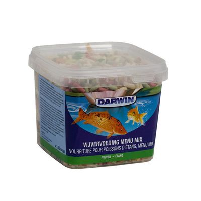 Foto van Darwin Vijvervoeding menu mix