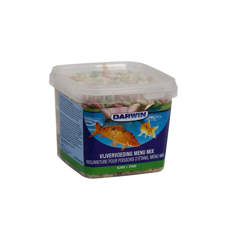 Foto van Darwin Vijvervoeding menu mix