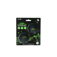 Dog Comets Ball Stardust Zwart Groen M 2-pack