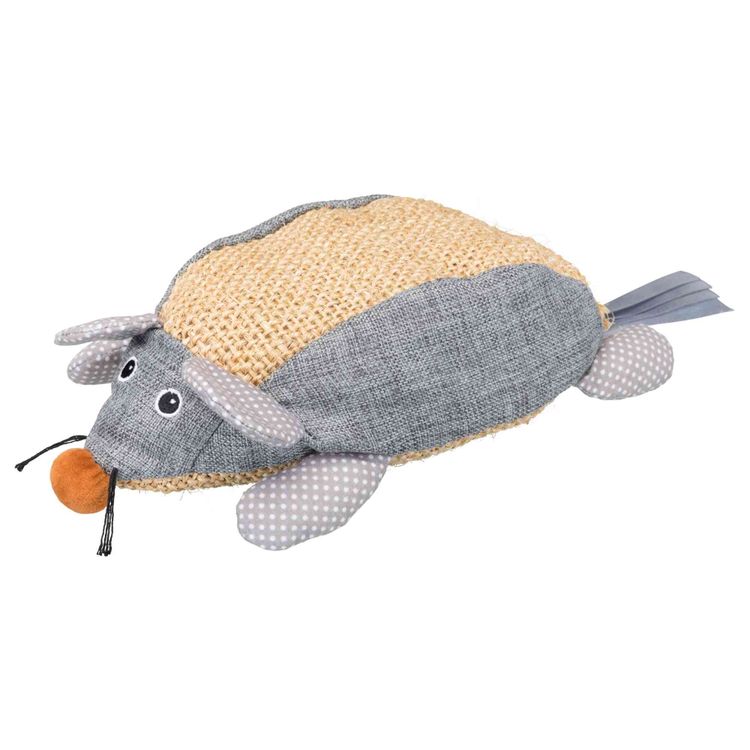 Trixie Muis XXL sisal/stof catnip - 2 stuks Foto van Trixie Muis XXL sisal/stof catnip - 2 stuks