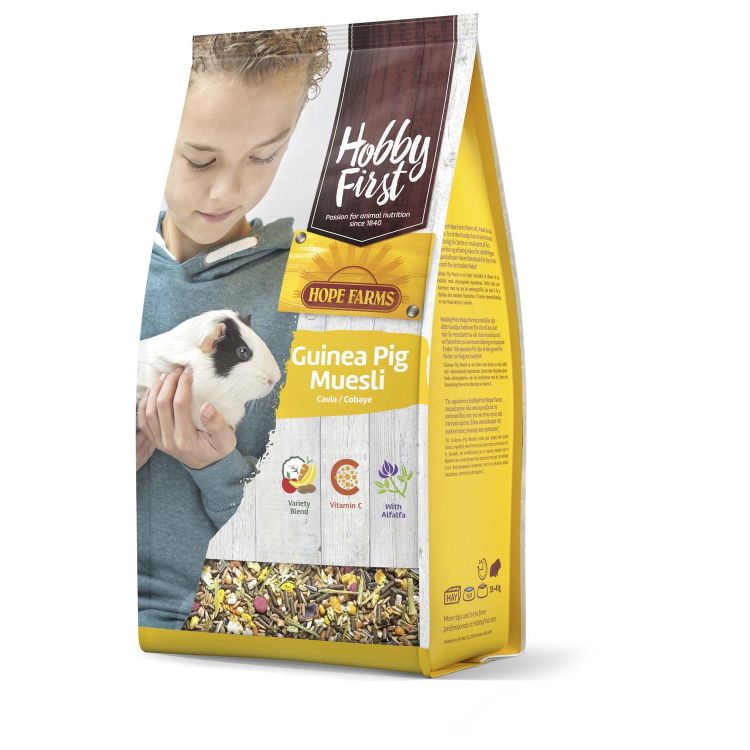 Hobbyfirst Hope Farms Guinea Pig Muesli Foto van Hobbyfirst Hope Farms Guinea Pig Muesli