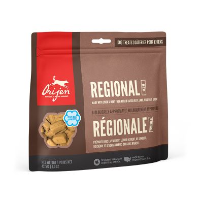 Foto van Orijen FREEZE-DRIED TREATS Dog Regional Red 42.5 gr.