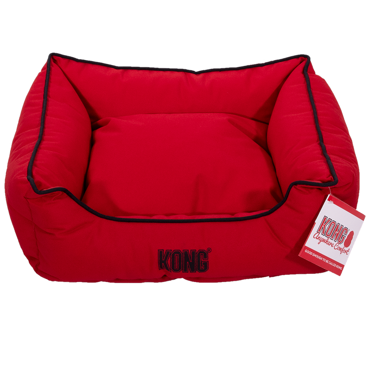 Foto van KONG Lounger Beds Small. Red