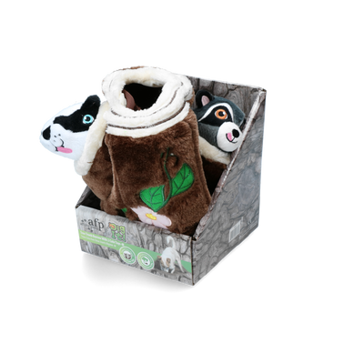 Foto van AFP Dig it - Tree Trunk Burrow - M with 2 cute toys