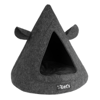 Let&#039;s sleep Pet Cave TeePee Antraciet