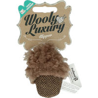 Wooly Luxury Slipper Bruin