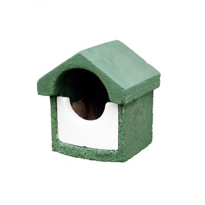 Foto van Wildbird Nestkast houtbeton halfrond