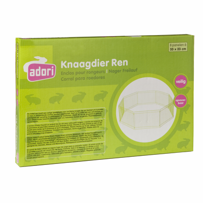 Adori Hamster ren 8 panelen Foto van Adori Hamster ren 8 panelen