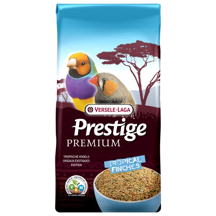 Versele-Laga Prestige Pre Tropische vogels - Afrikaanse Prachtvinken Foto van Versele-Laga Prestige Pre Tropische vogels - Afrikaanse Prachtvinken