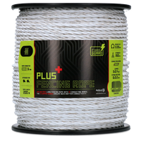 ZoneGuard 6 mm Plus afrasteringskoord wit 200 m