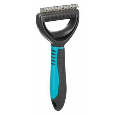 Foto van Trixie Universele Kam grof kunststof/metalen tanden - 2 stuks