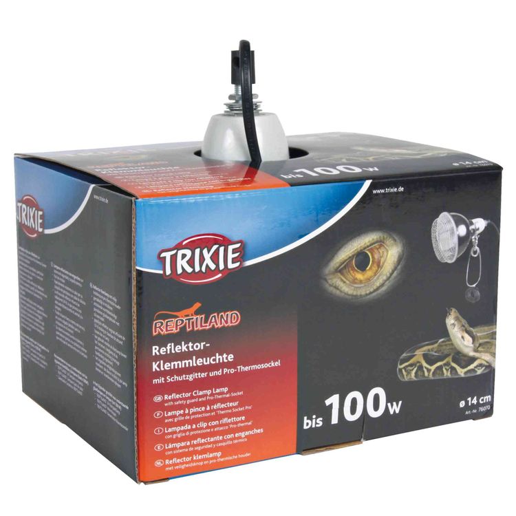 Trixie Reflector klemlamp Foto van Trixie Reflector klemlamp