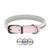 Trixie Active Comfort halsband met stras leer Trixie Active Comfort halsband met stras leer