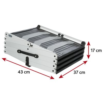 Foto van Trixie 4-tredige vouwtrap aluminium/kunststof/TPR