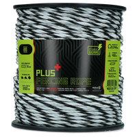 ZoneGuard 6 mm Plus afrasteringskoord zwart en wit 200 m