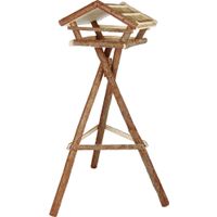 Trixie Voederhuis met standaard schorshout