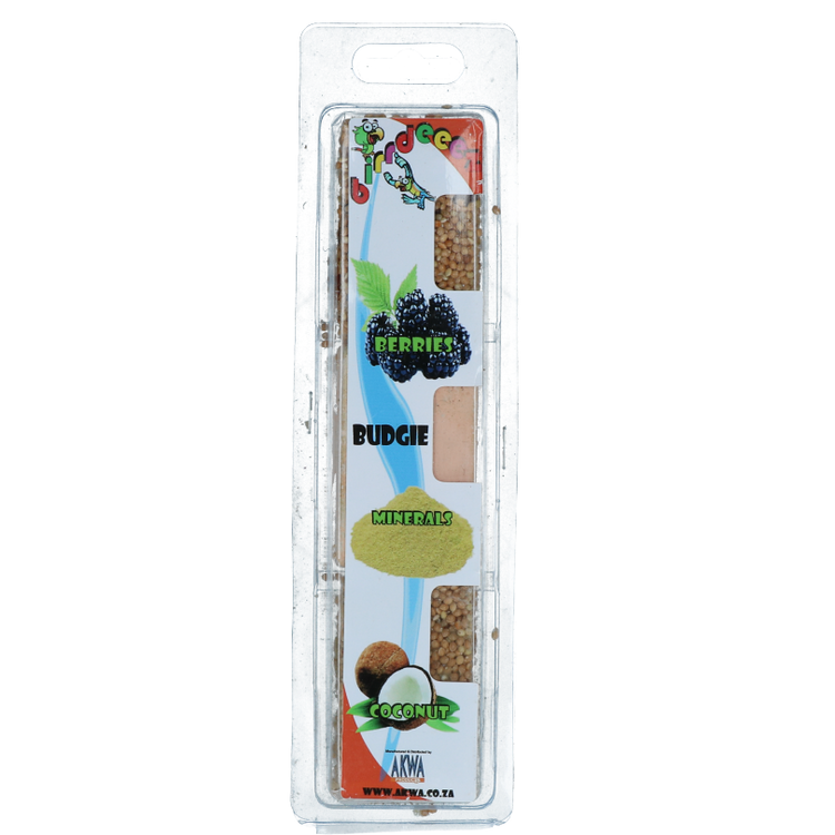 Foto van Birrdeeez Budgie Treat Berrie/Mineral/Coco