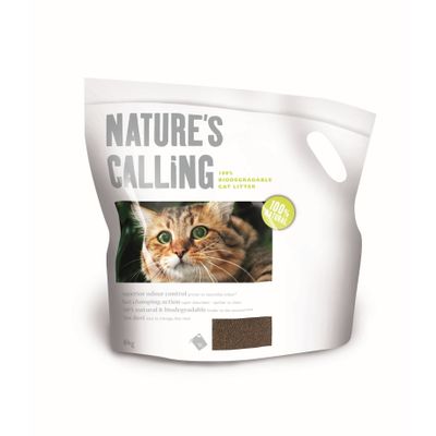 Foto van NATURES CALLING CAT LITTER 2.7 kg.
