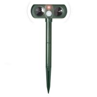 Solar Dierenafweer Dual - Dubbele Luidsprekers & Groot Zonnepaneel - Gardigo