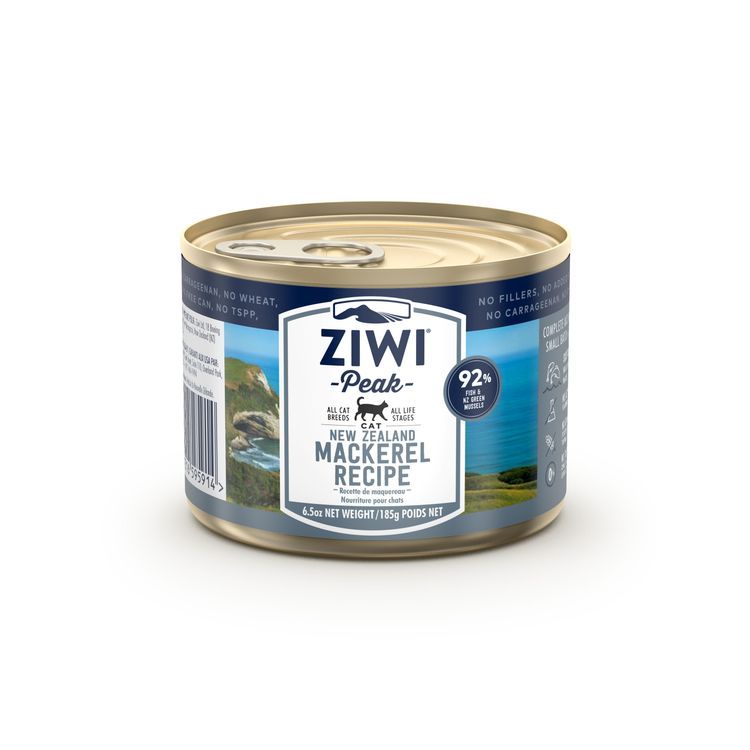 Ziwi PEAK CAT CANS Mackerel 185 gr. Foto van Ziwi PEAK CAT CANS Mackerel 185 gr.