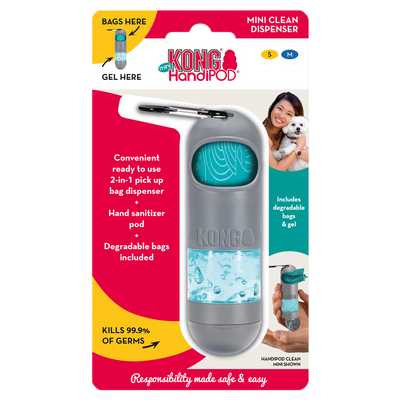 Foto van KONG HandiPOD Mini Clean Dispenser