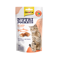 GimCat Nutri Pockets met zalm 60 g