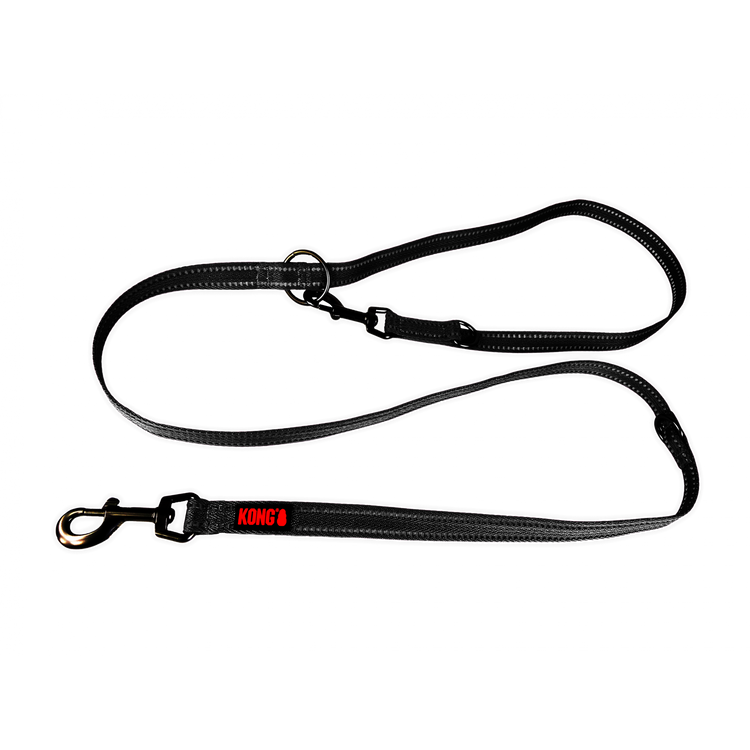 Foto van KONG Adjustable leash L Black