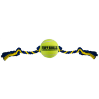 Mega Tuff Ball Tug 15cm. Rope 68cm