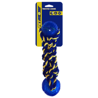 Braided Cotton Rope Bumper with 2 TPR Balls 35 cm