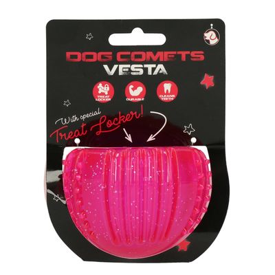 Foto van Dog Comets Vesta with Treat Locker Roze
