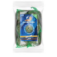 Feather World zaden mezenbol incl. net (groen)