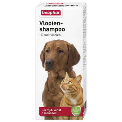Beaphar Vlooienshampoo knock-down hond Foto van Beaphar Vlooienshampoo knock-down hond