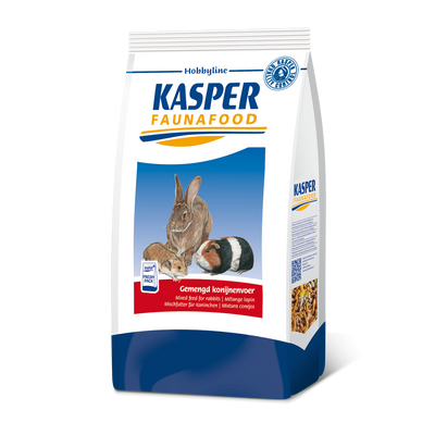 Foto van Kasper Faunafood Konijnenvoer + rode wortel