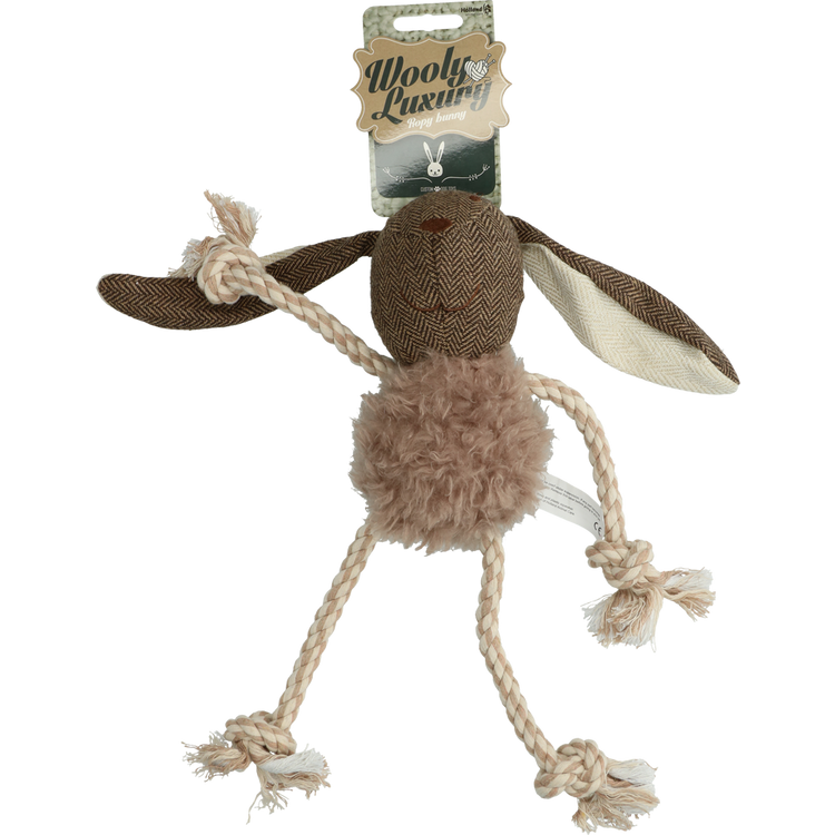 Foto van Wooly Luxury Ropy Konijn Bruin