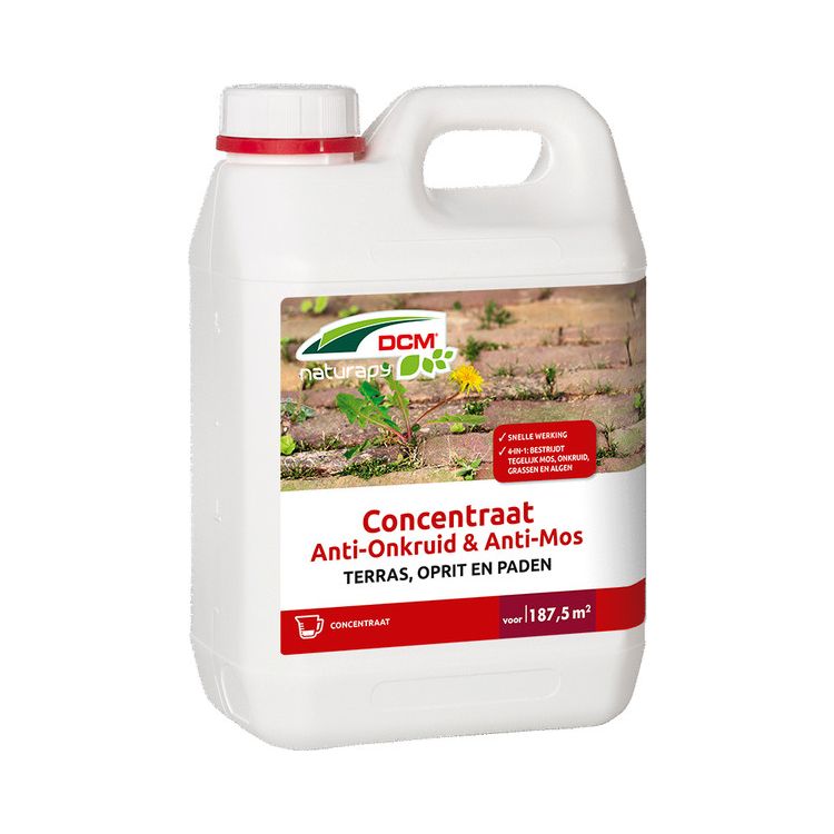 DCM Naturapy Anti-onkruid Anti-mos terras conc Foto van DCM Naturapy Anti-onkruid Anti-mos terras conc