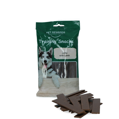 Foto van Pet Rewards Jerky with lamb