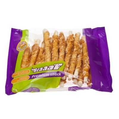 Foto van Braaaf Roll Sticks Chicken 12.5 cm (30 pcs)