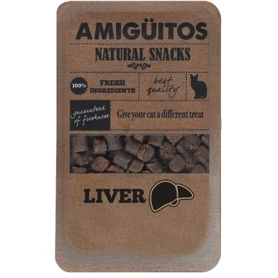 Foto van Amiguitos Catsnack Liver 100 gr.