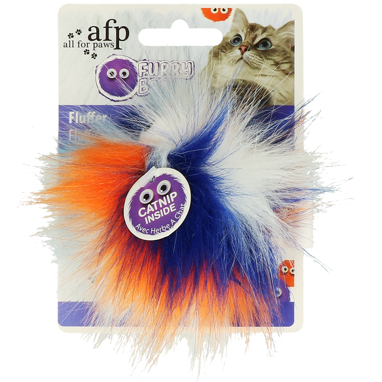 Foto van AFP Furry Fluffy Ball Orange
