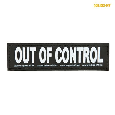 2 Julius-K9® tekstlabels - 2 stuks Foto van 2 Julius-K9® tekstlabels - 2 stuks