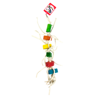 Birrdeeez Millipede Parrot Toy 420mm