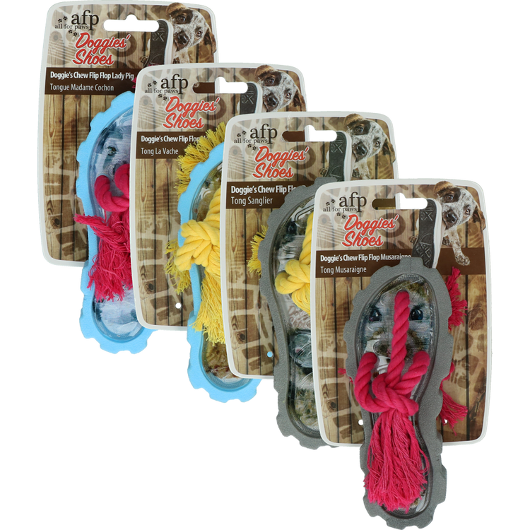 Foto van AFP Doggie&#039;s Chew Flip Flop Boar