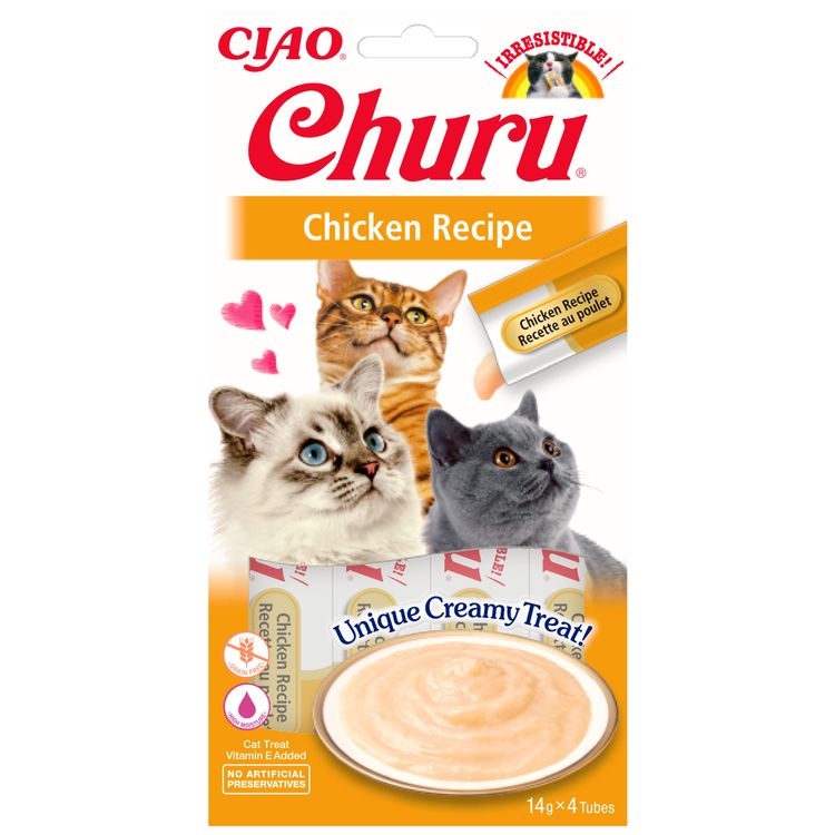 INABA CHURU CAT Chicken. Foto van INABA CHURU CAT Chicken.