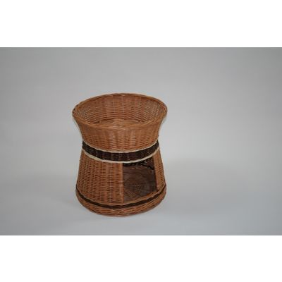 Kattenmand met Verdieping - Rond Foto van Kattenmand met Verdieping - Rond