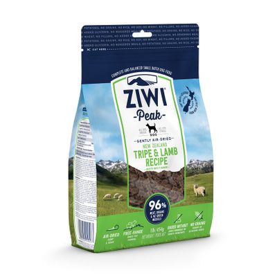 Foto van ZIWI Peak Dog Gently Air-Dried Tripe & Lamb 454 gr.