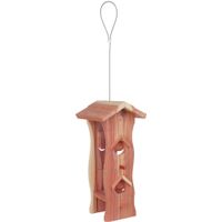 Trixie natura voerdispenser hangend cederhout