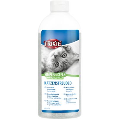 Trixie Simple'n'Clean kattenbakdeodorant lentefris - 6 stuks Foto van Trixie Simple'n'Clean kattenbakdeodorant lentefris - 6 stuks
