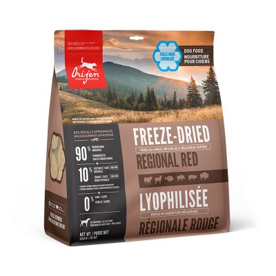 Foto van Orijen FREEZE-DRIED FOOD Regional Red 454 gr.
